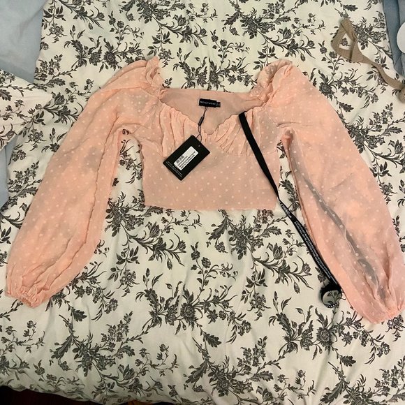PrettyLittleThing Tops - Pretty Little Thing Pink Top